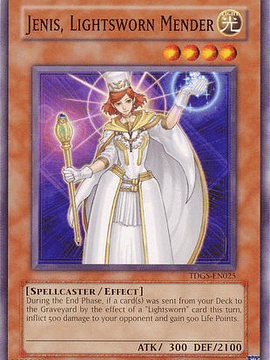 Jenis, Lightsworn Mender - TDGS-EN025 - Common Unlimited