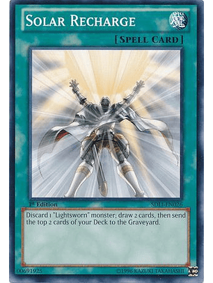 Solar Recharge - SDLI-EN026 - Common 1st Edition