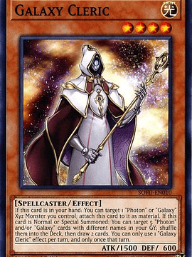 Galaxy Cleric - SOFU-EN010 - Common 1st Edition