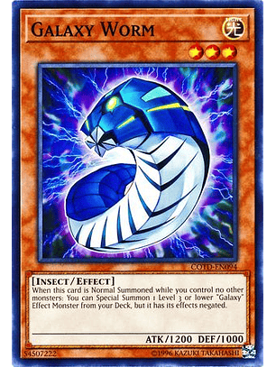 Galaxy Worm - COTD-EN094 - Common Unlimited