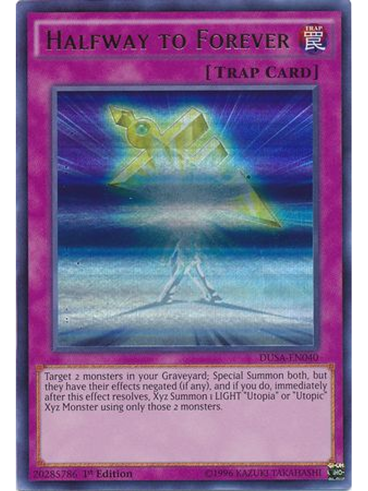 Halfway to Forever - DUSA-EN040 - Ultra Rare 1st Edition 1