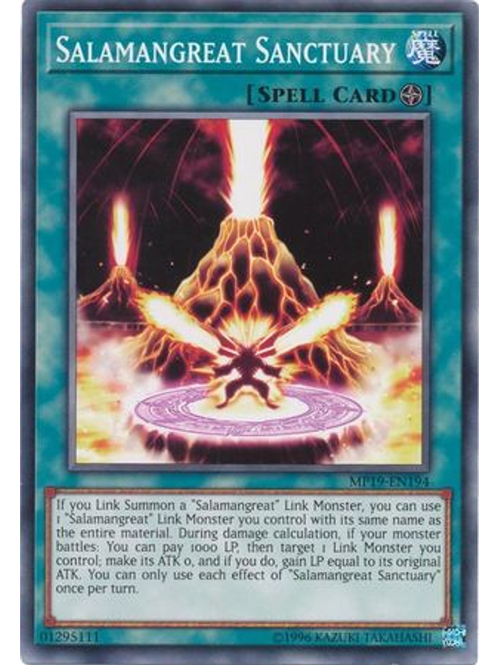 Salamangreat Sanctuary - MP19-EN194 - Common Unlimited 1