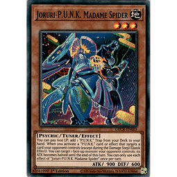 Joruri-P.U.N.K. Madame Spider - GRCR-EN003 - Super Rare 1st Edition