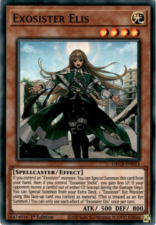 Exosister Elis - GRCR-EN013 - Super Rare 1st Edition