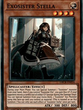 Exosister Stella - GRCR-EN014 - Super Rare 1st Edition