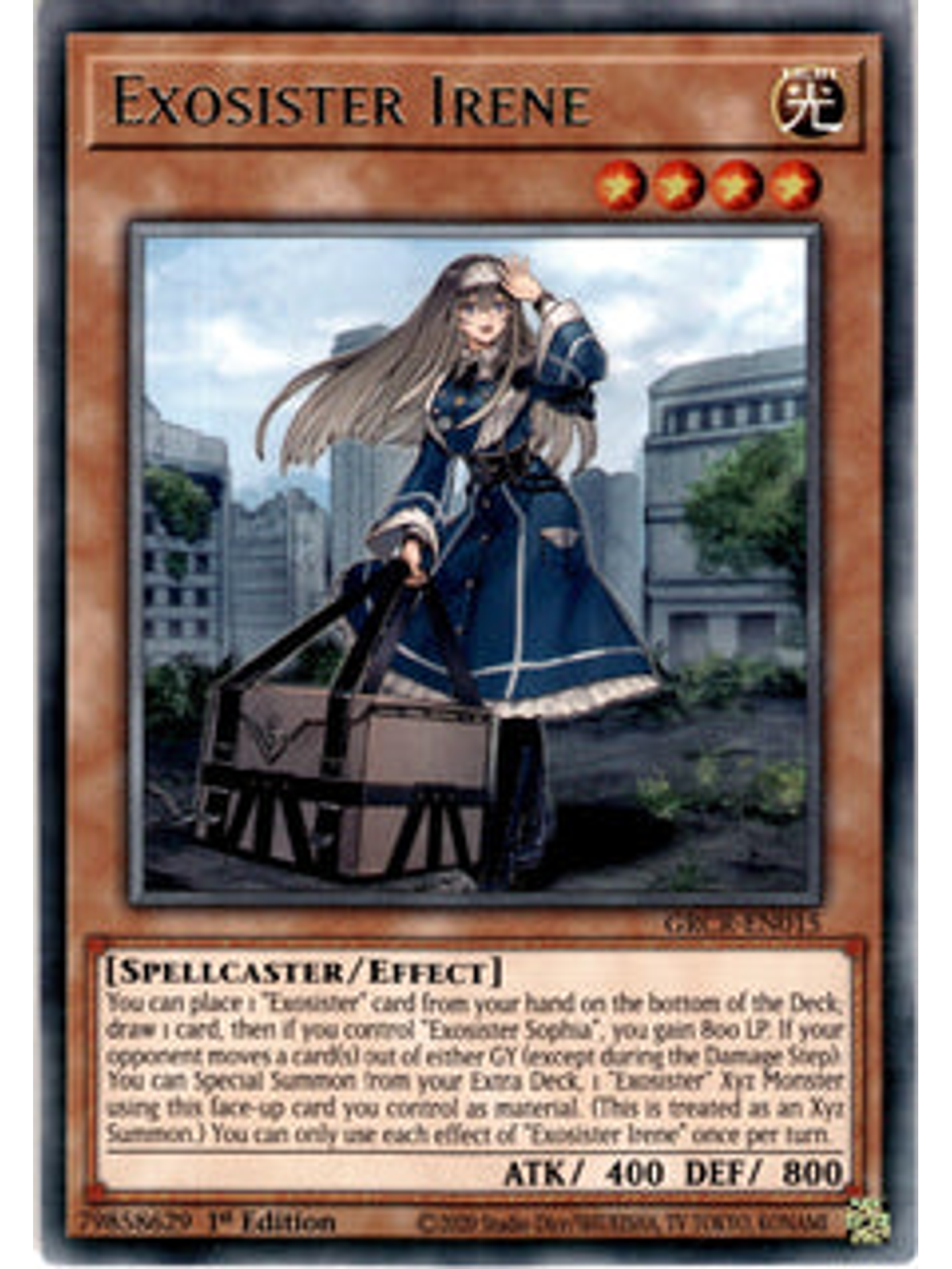 Exosister Irene - GRCR-EN015 - Rare 1st Edition 1