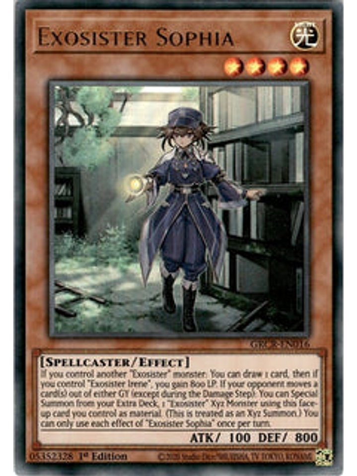 Exosister Sophia - GRCR-EN016 - Ultra Rare 1st Edition 1
