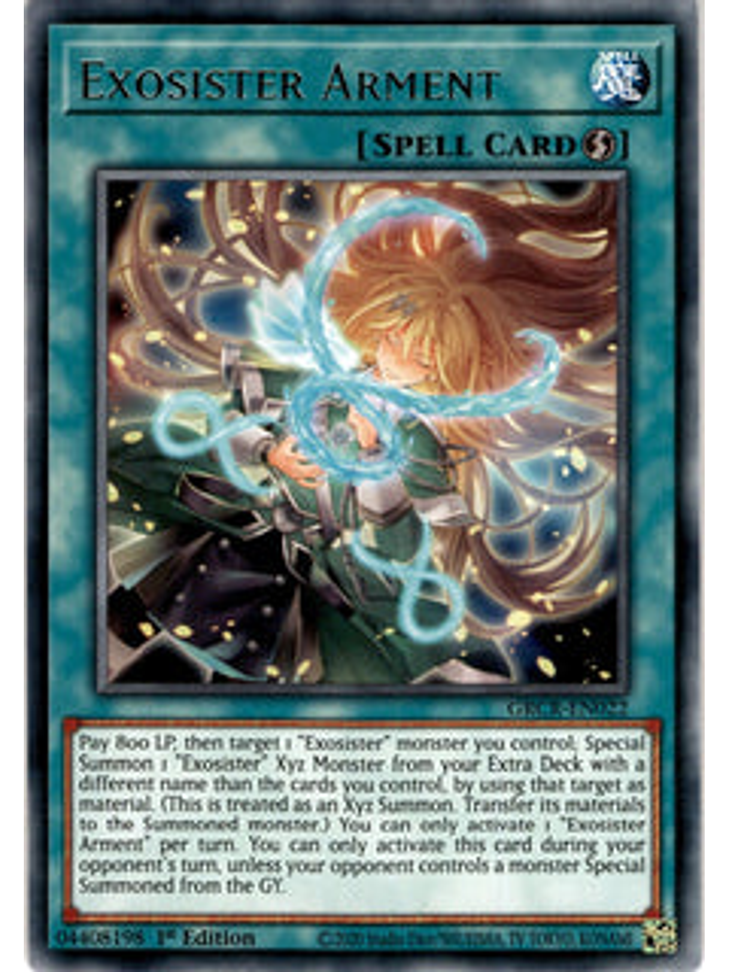 Exosister Arment - GRCR-EN022 - Rare 1st Edition 1