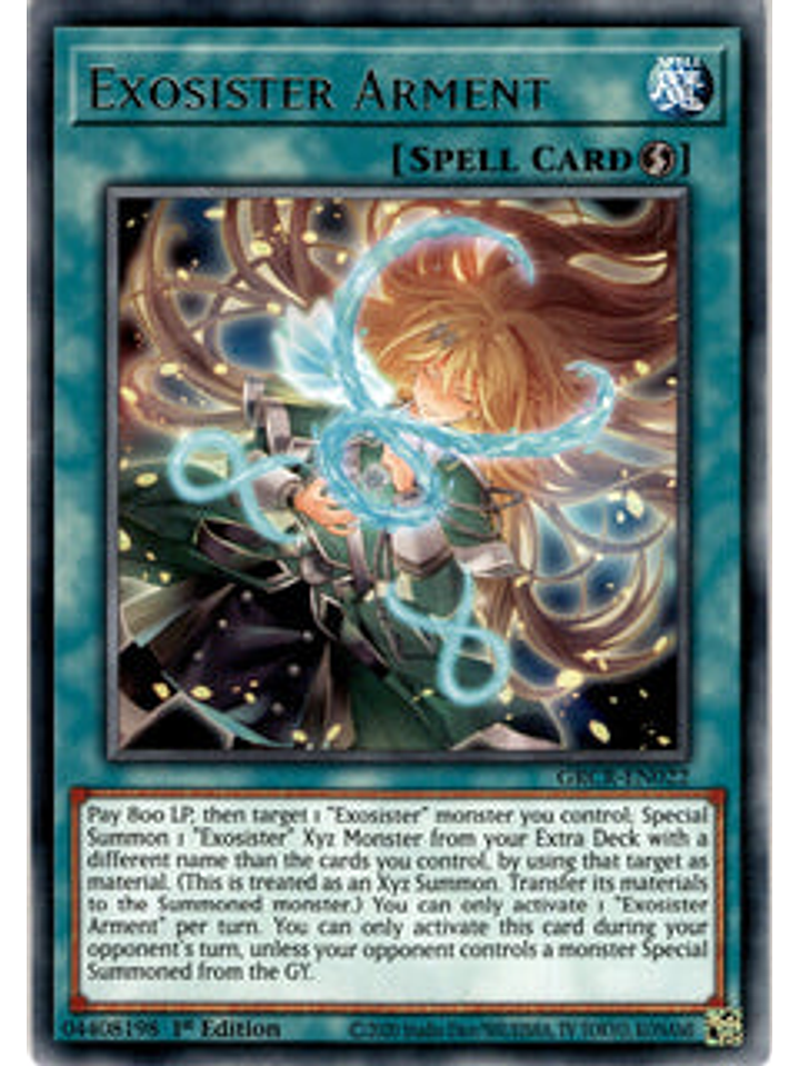Exosister Arment - GRCR-EN022 - Rare 1st Edition 1