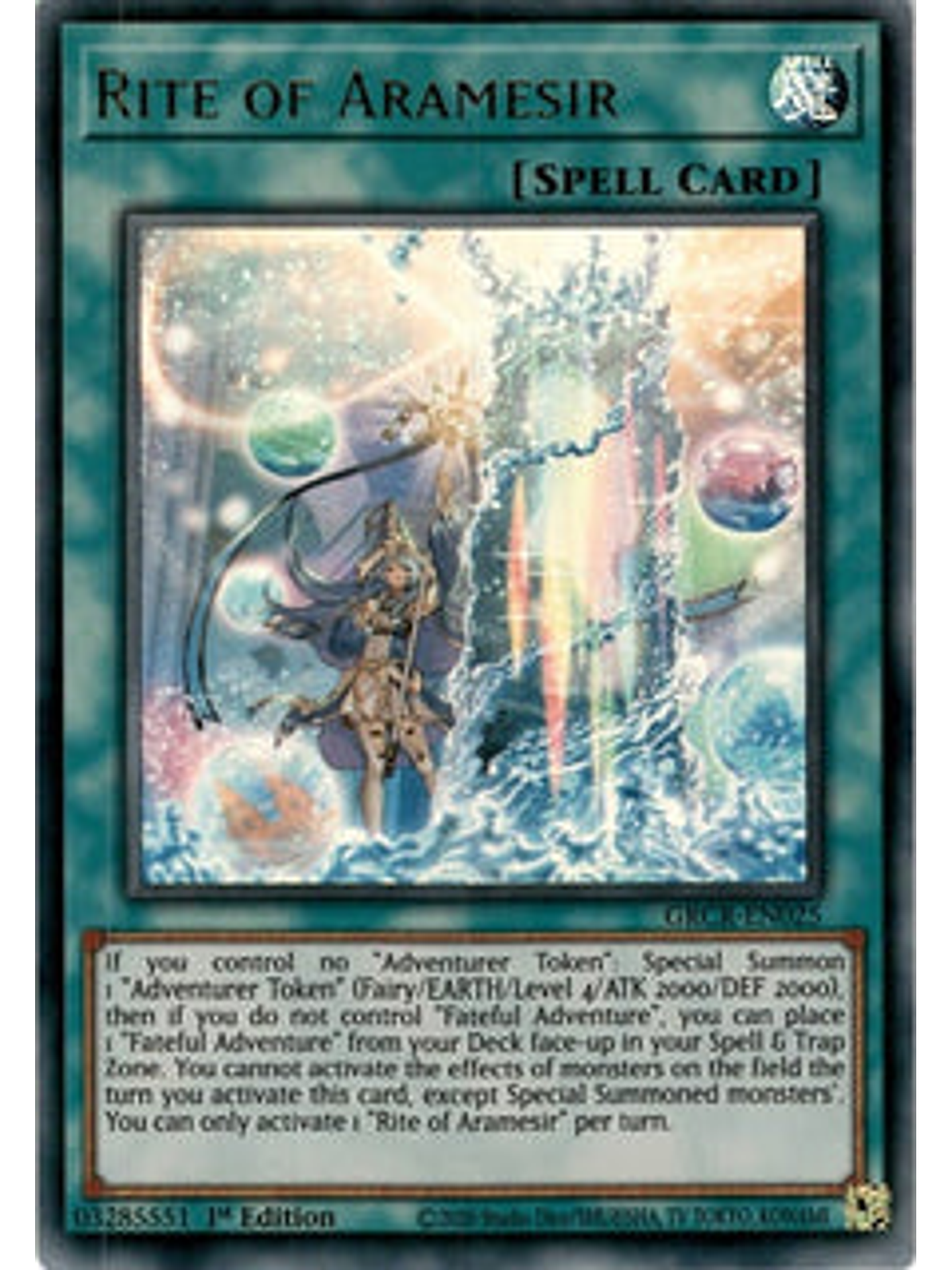 Rite of Aramesir - GRCR-EN025 - Collectors Rare 1st Edition 1