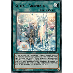 Rite of Aramesir - GRCR-EN025 - Collectors Rare 1st Edition