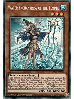Water Enchantress of the Temple - GRCR-EN026 - Collectors Rare 1st Edition
