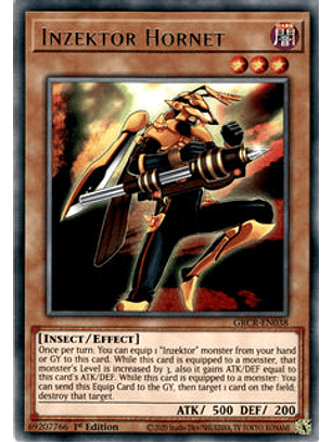 Inzektor Hornet - GRCR-EN038 - Rare 1st Edition