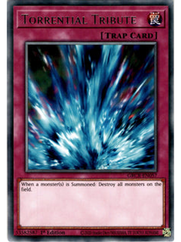 Torrential Tribute - GRCR-EN057 - Rare 1st Edition 1