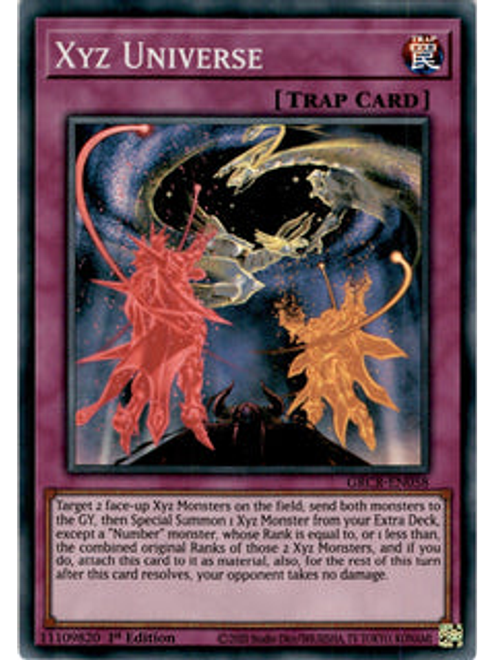 Xyz Universe - GRCR-EN058 - Super Rare 1st Edition 1