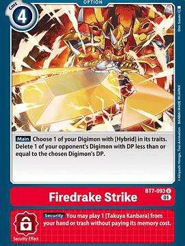 BT7-093 U Firedrake Strike 