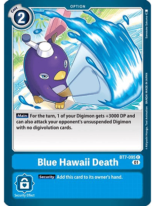 BT7-095 C Blue Hawaii Death 