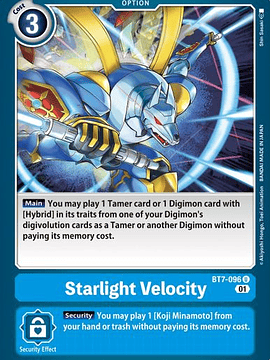 BT7-096 U Starlight Velocity 