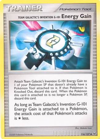 Team Galactic's invention G-101 Energy Gain - 116/127 - Uncommon