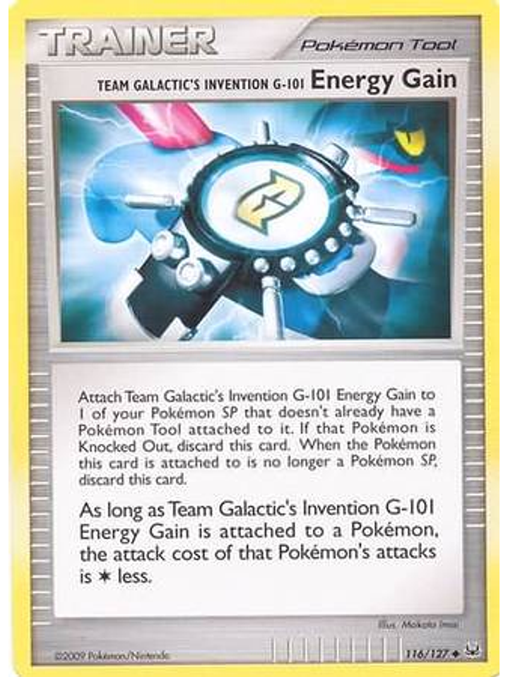 Team Galactic's invention G-101 Energy Gain - 116/127 - Uncommon 1