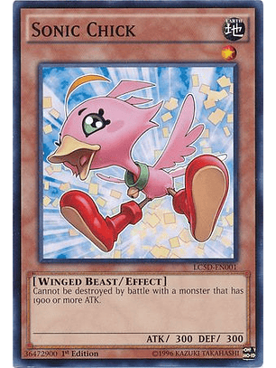 Sonic Chick - LC5D-EN001 - Common 1st Edition