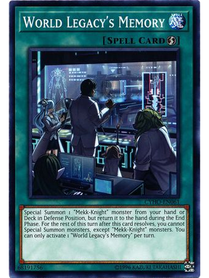 World Legacy's Memory - CYHO-EN061 - Common Unlimited 1