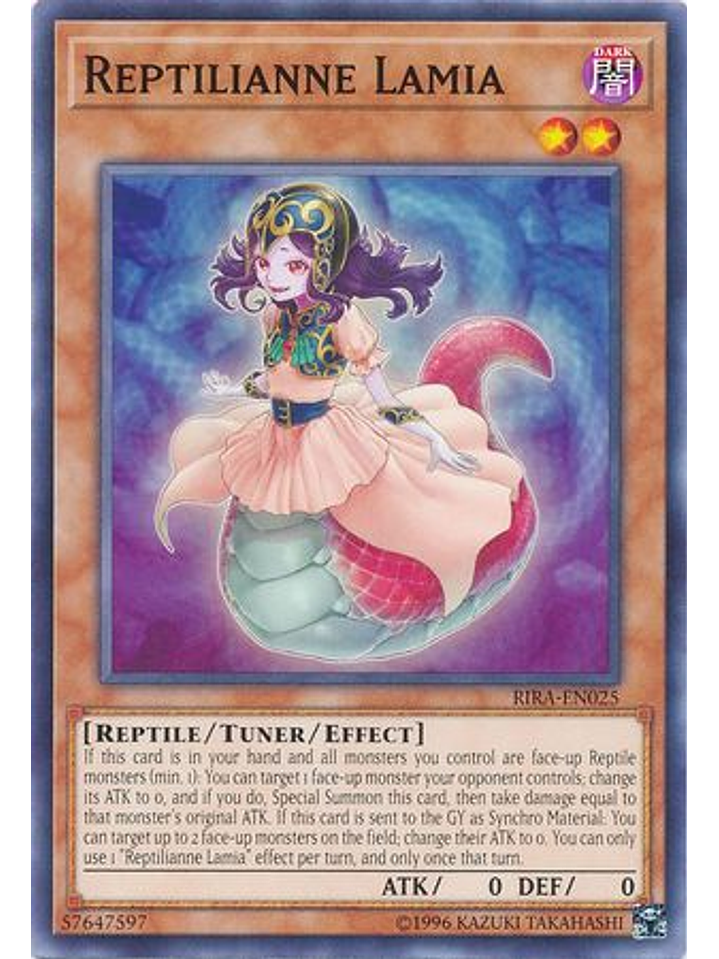 Reptilianne Lamia - RIRA-EN025 - Common Unlimited 1