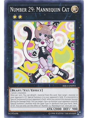 Number 29: Mannequin Cat - RIRA-EN093 - Common Unlimited