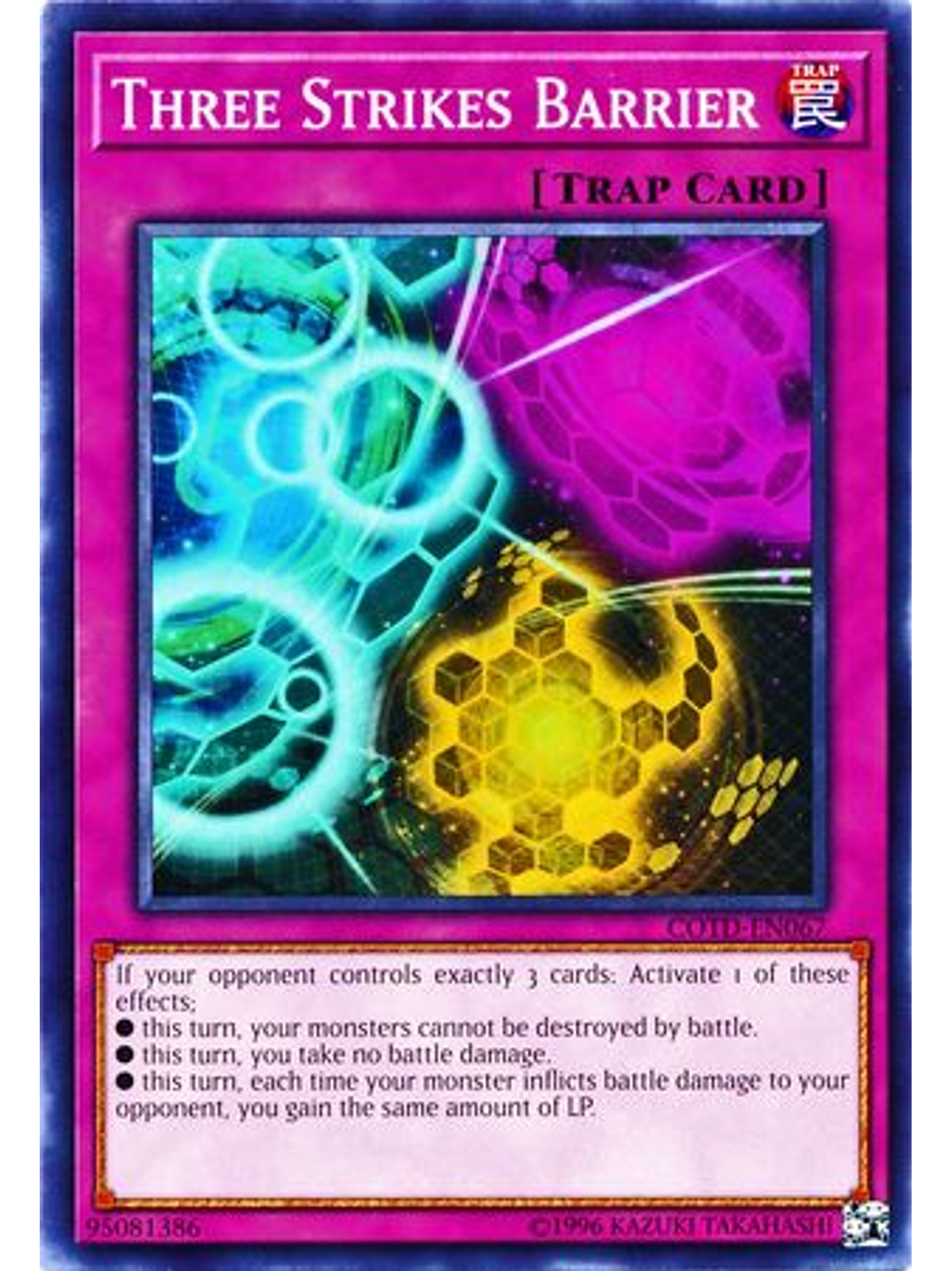 Three Strikes Barrier - COTD-EN067 - Common Unlimited 1