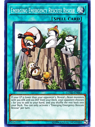 Emerging Emergency Rescute Rescue - COTD-EN061 - Common Unlimited