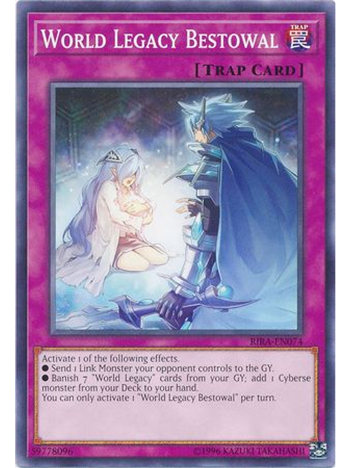 World Legacy Bestowal - RIRA-EN074 - Common Unlimited 1