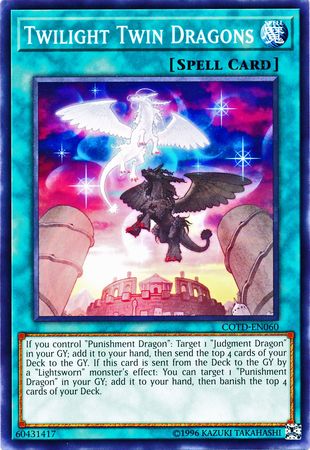 Twilight Twin Dragons - COTD-EN060 - Common Unlimited