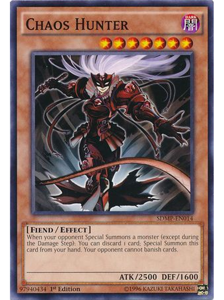 Chaos Hunter - SDMP-EN014 - Common 1st Edition 1