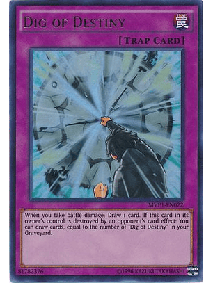 Dig of Destiny - MVP1-EN022 - Ultra Rare Unlimited