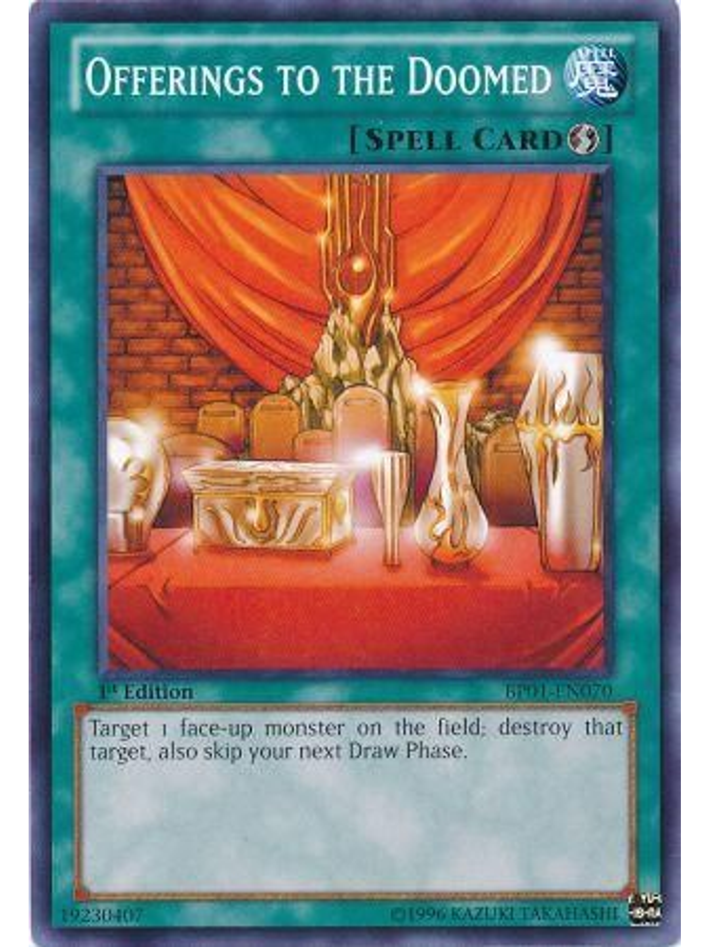 Offerings to the Doomed - BP01-EN070 - Common 1st Edition 1