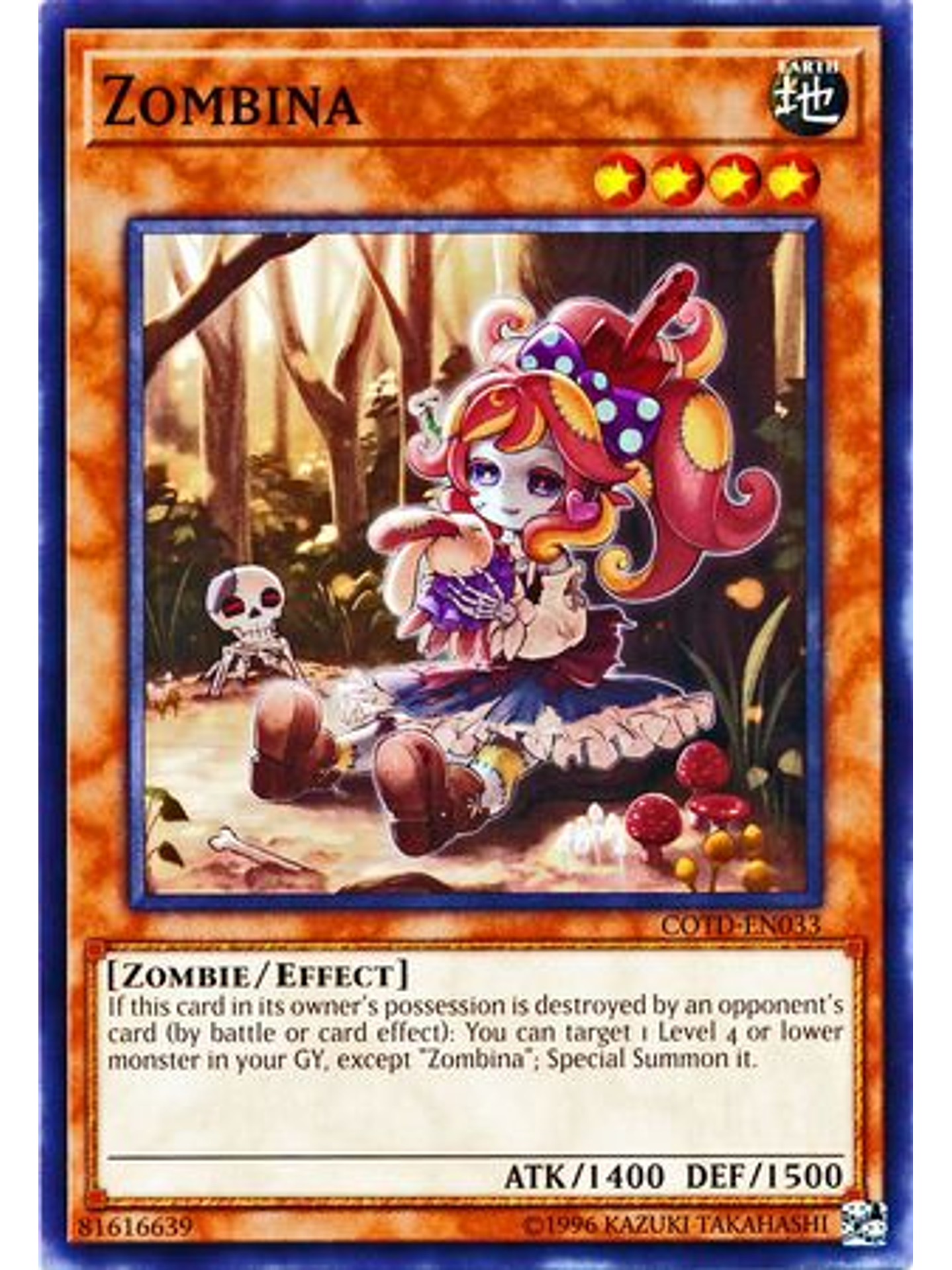 Zombina - COTD-EN033 - Common Unlimited 1