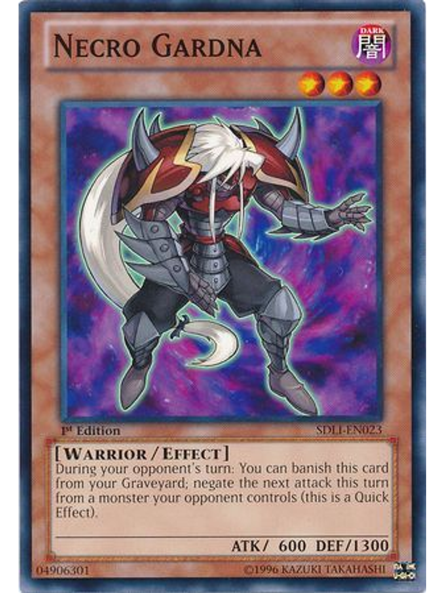 Necro Gardna - sdli-en023 - Common 1st Edition 1