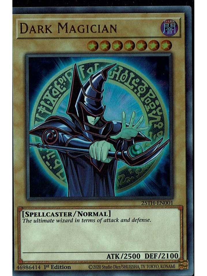 Dark Magician - 25TH-EN001 - Ultra Rare 1