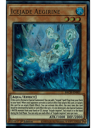 Icejade Aegirine - BACH-EN007 - Ultra Rare 1st Edition