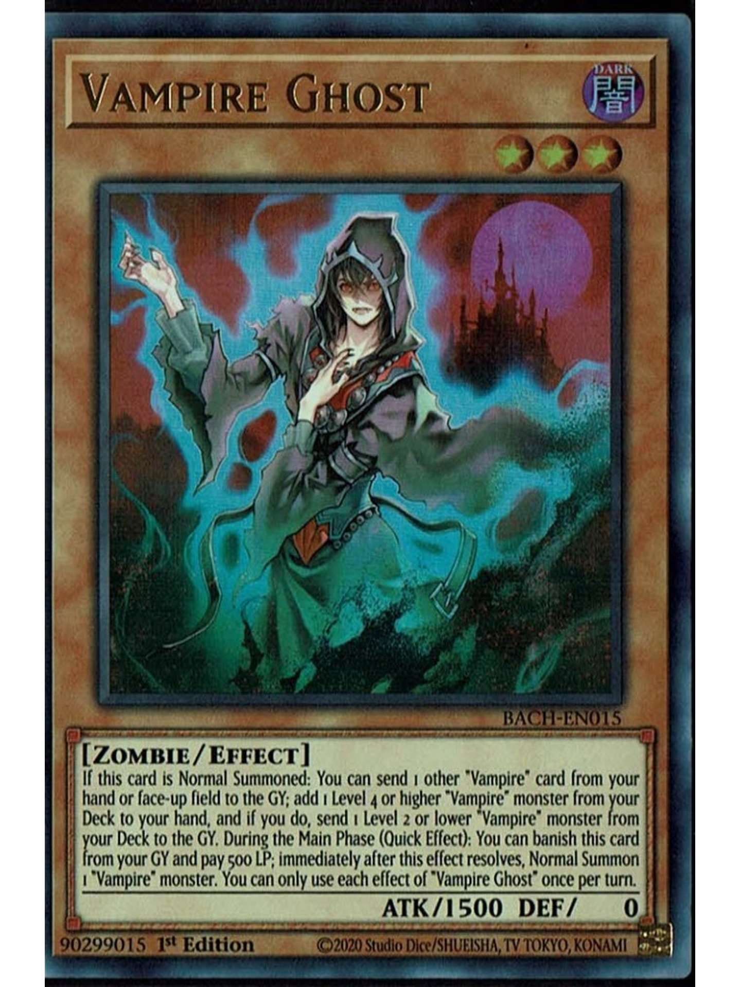 Vampire Ghost - BACH-EN015 - Ultra Rare 1st Edition 1