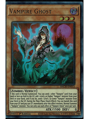 Vampire Ghost - BACH-EN015 - Ultra Rare 1st Edition