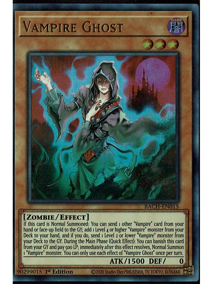 Vampire Ghost - BACH-EN015 - Ultra Rare 1st Edition 1