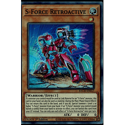 S-Force Retroactive - BACH-EN017 - Super Rare 1st Edition