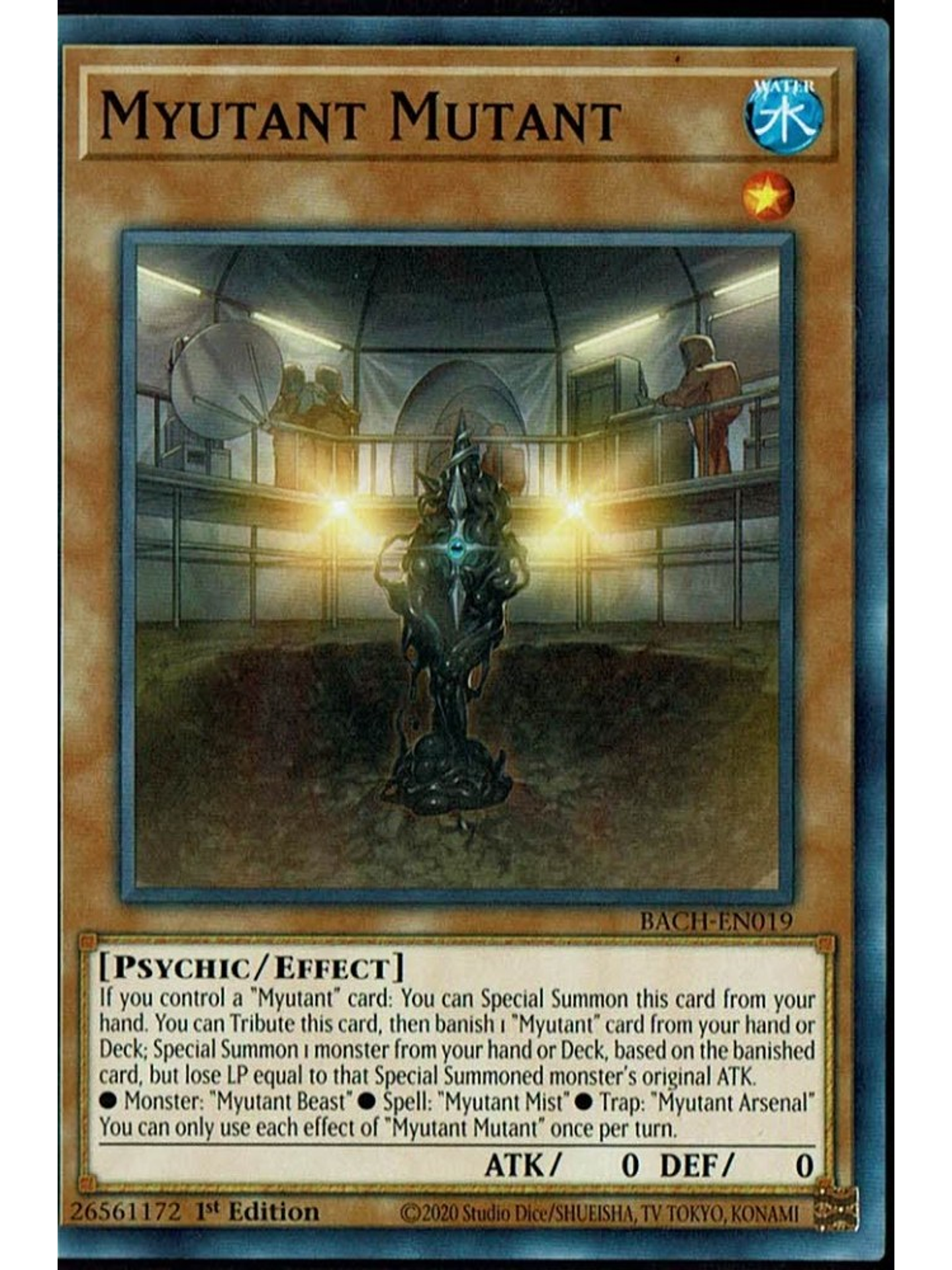 Myutant Mutant - BACH-EN019 - Common 1st Edition 1