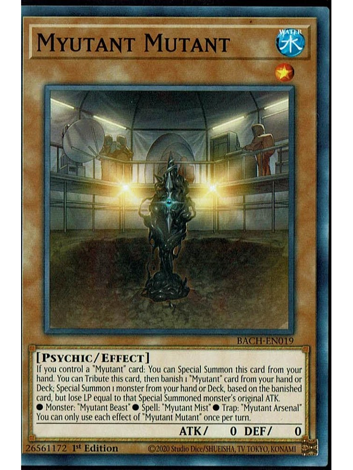 Myutant Mutant - BACH-EN019 - Common 1st Edition 1