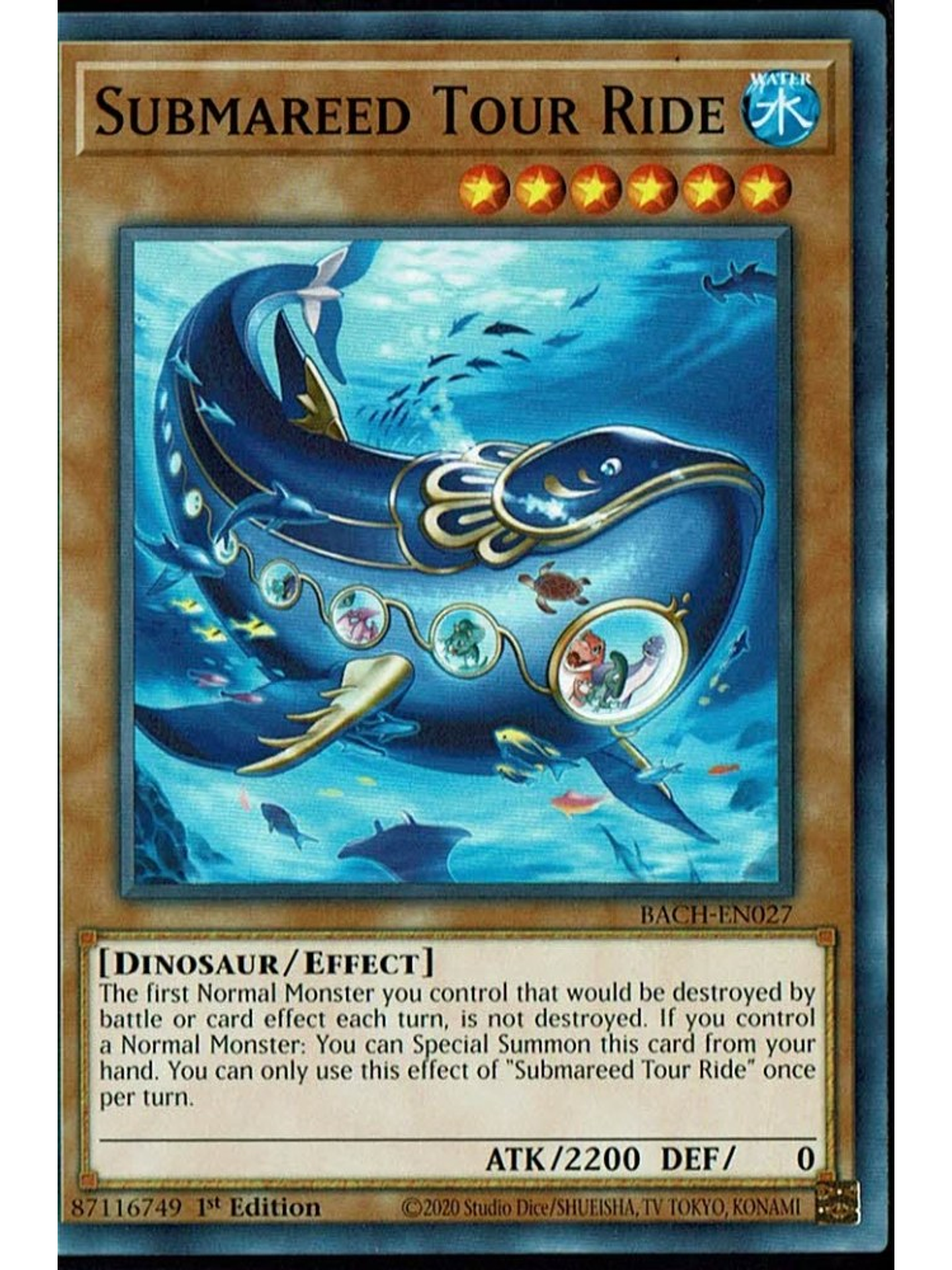 Submareed Tour Ride - BACH-EN027 - Common 1st Edition 1