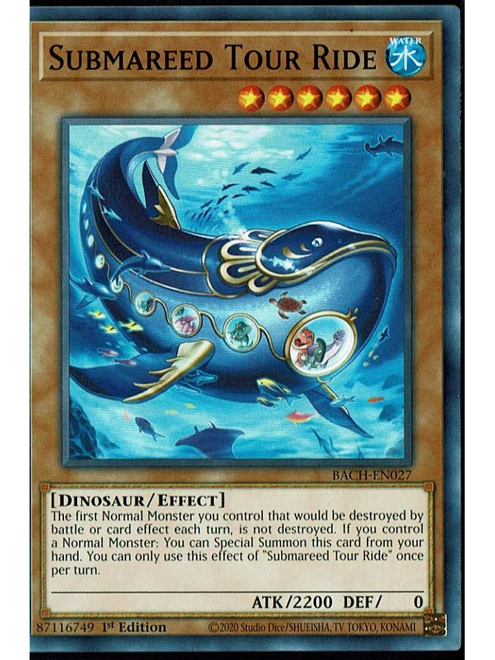 Submareed Tour Ride - BACH-EN027 - Common 1st Edition 1