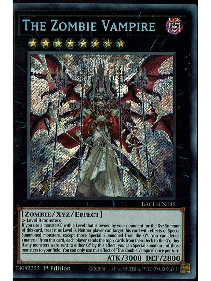 The Zombie Vampire - BACH-EN045 - Secret Rare 1st Edition 1