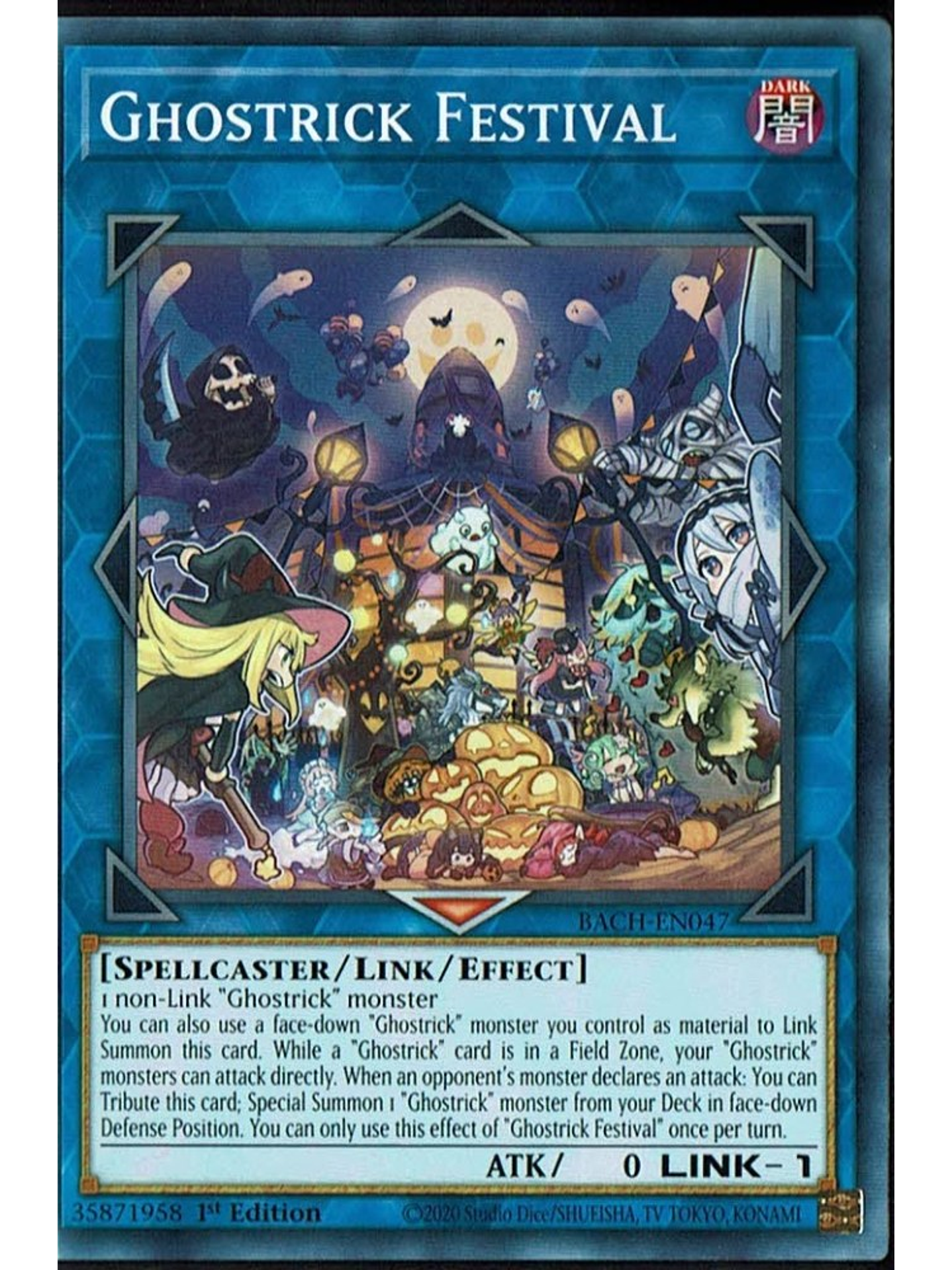 Ghostrick Festival - BACH-EN047 - Common 1st Edition 1