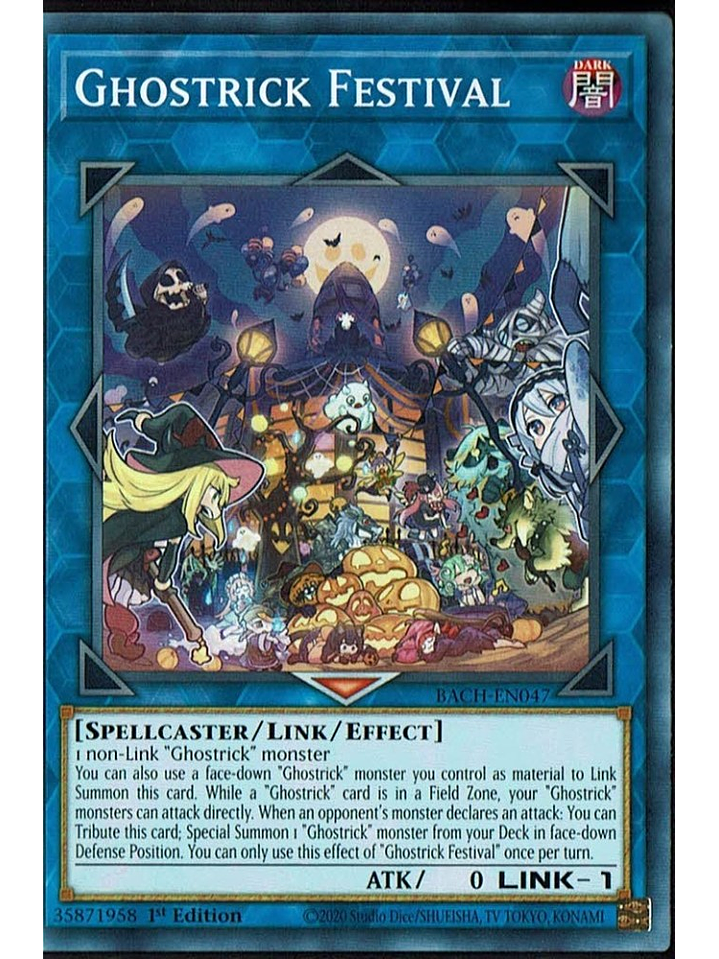 Ghostrick Festival - BACH-EN047 - Common 1st Edition 1